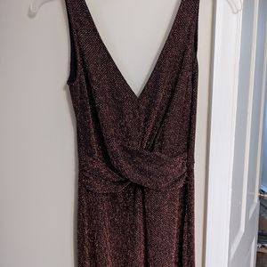 Bronze/Gold Glitter Jumpsuit